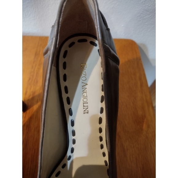 Enzo Angiolini Balinia studded leather heels 9M - Picture 8 of 11